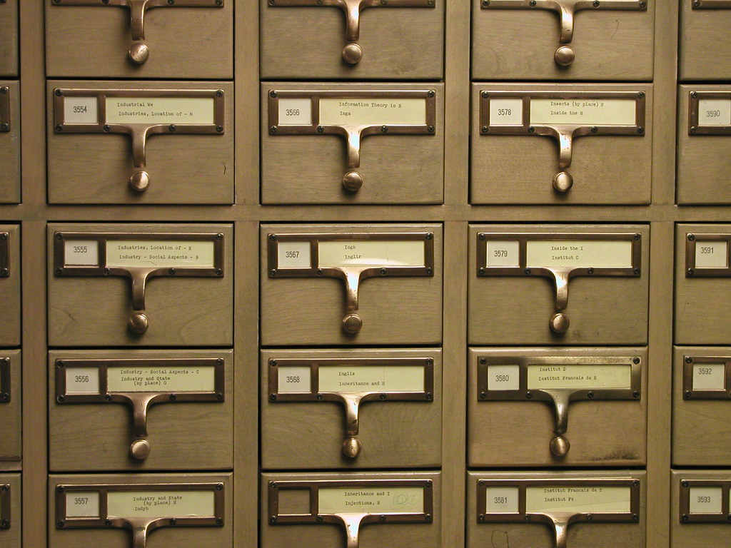 University of Michigan Library Card Catalog